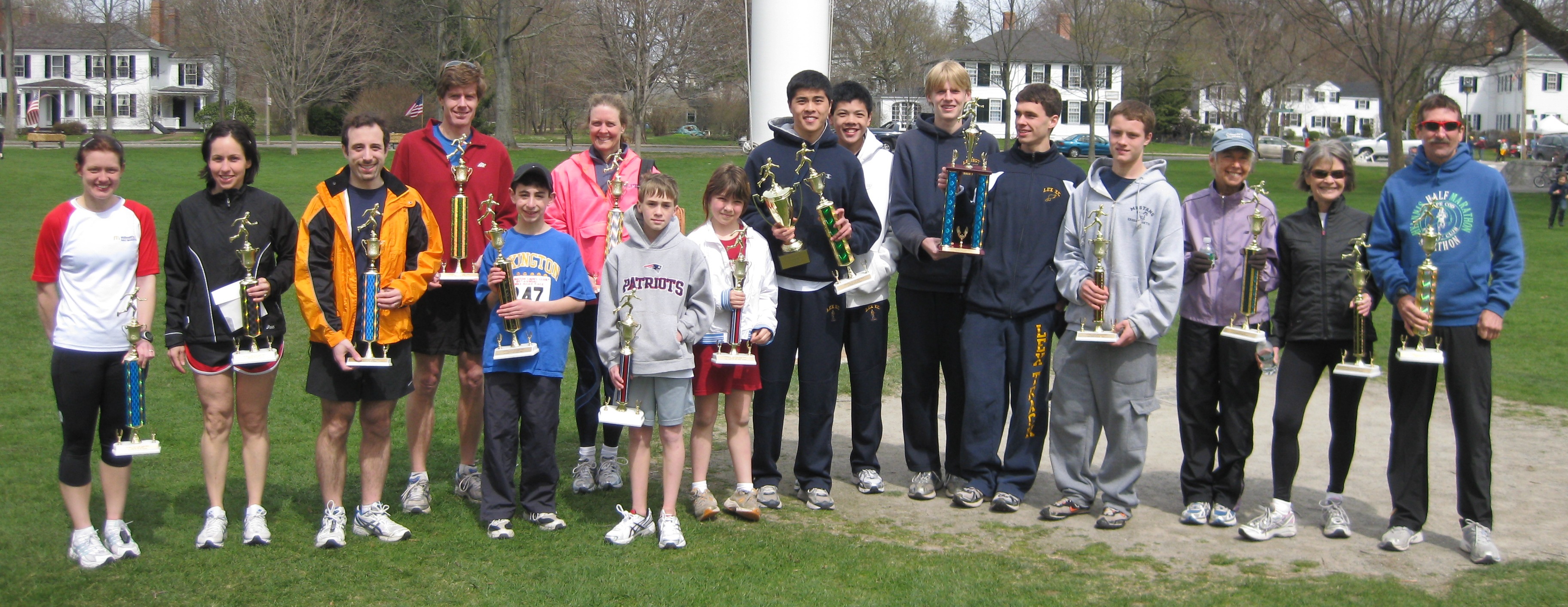 2009 Patriots Day Road Race Award Winners